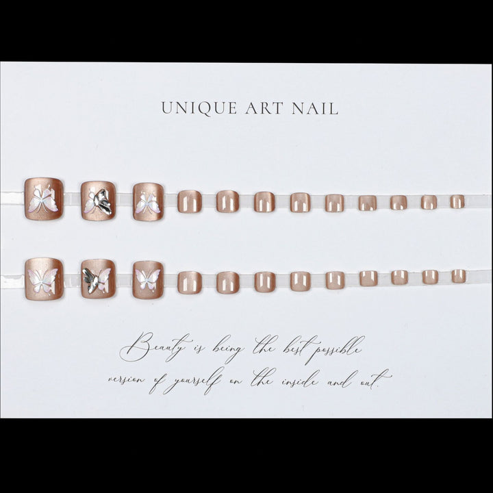 Decorative Butterfly Toe Nail Art Stornfield