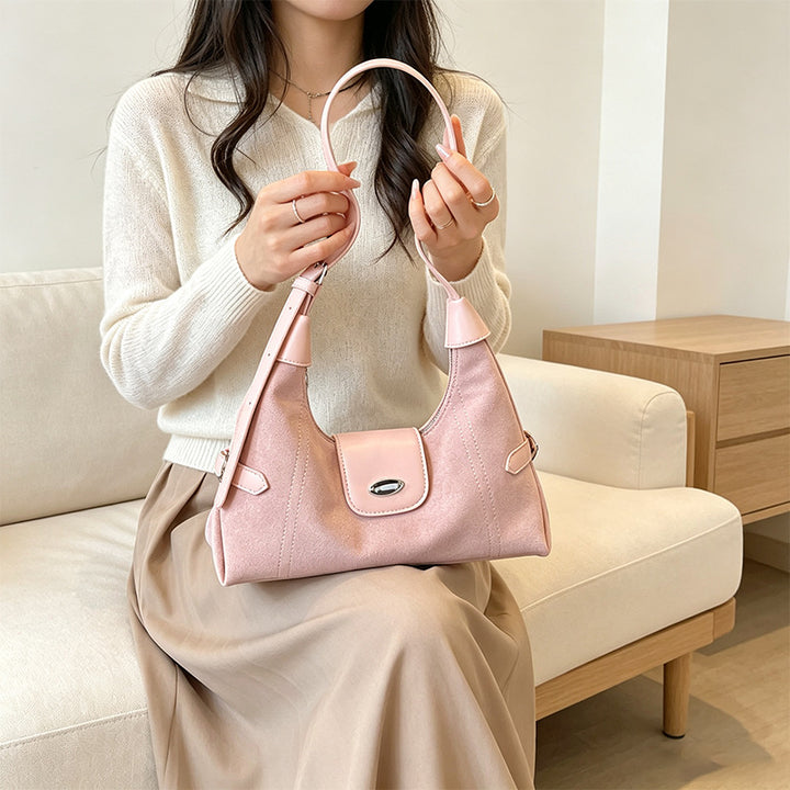 Stylish Suede Shoulder Bag Stornfield