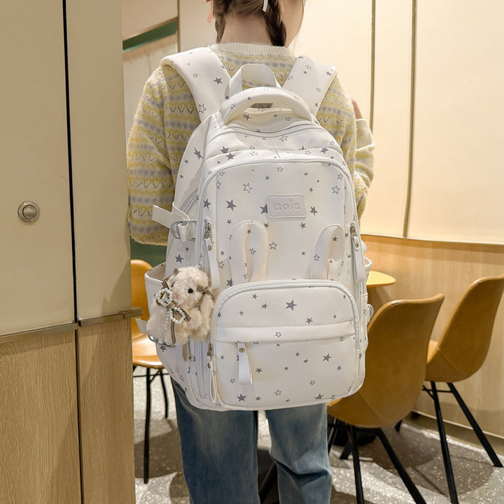 Star Print Multi-Functional Backpack Stornfield