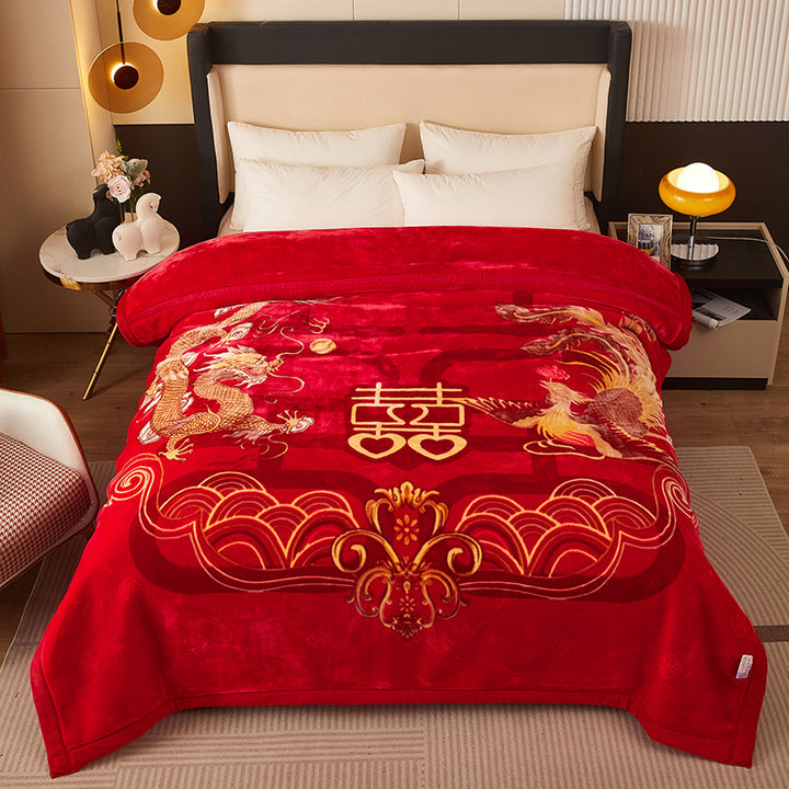 Decorative Fleece Throw Blanket Stornfield