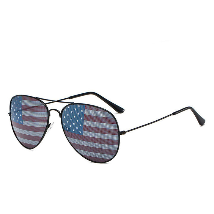 Patriotic Flag Aviator Sunglasses Stornfield