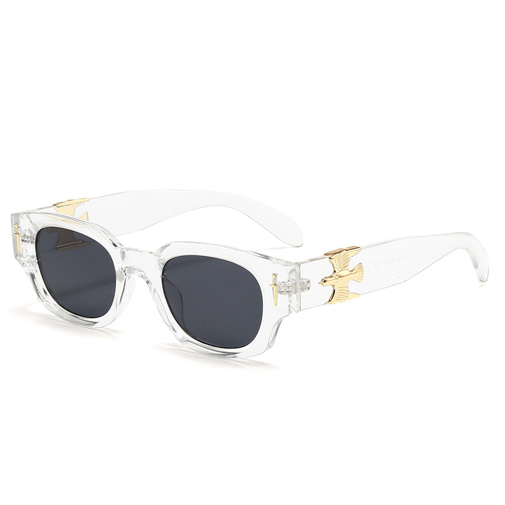 Women's fashionable sunglasses in exclusive tortoiseshell design with elegant metallic accents Stornfield