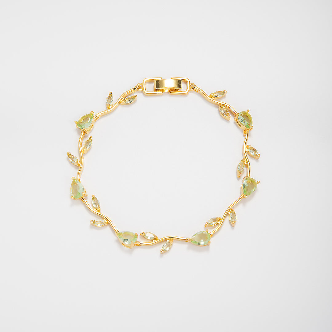 Elegant Floral Design Statement Bracelet Stornfield