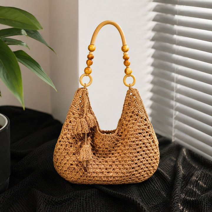 Handcrafted Macramé Bag with Unique Design Stornfield