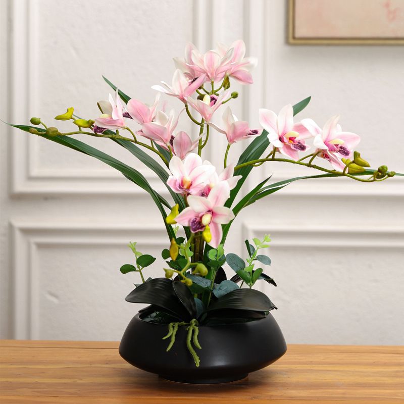 Decorative Faux Flower Arrangement