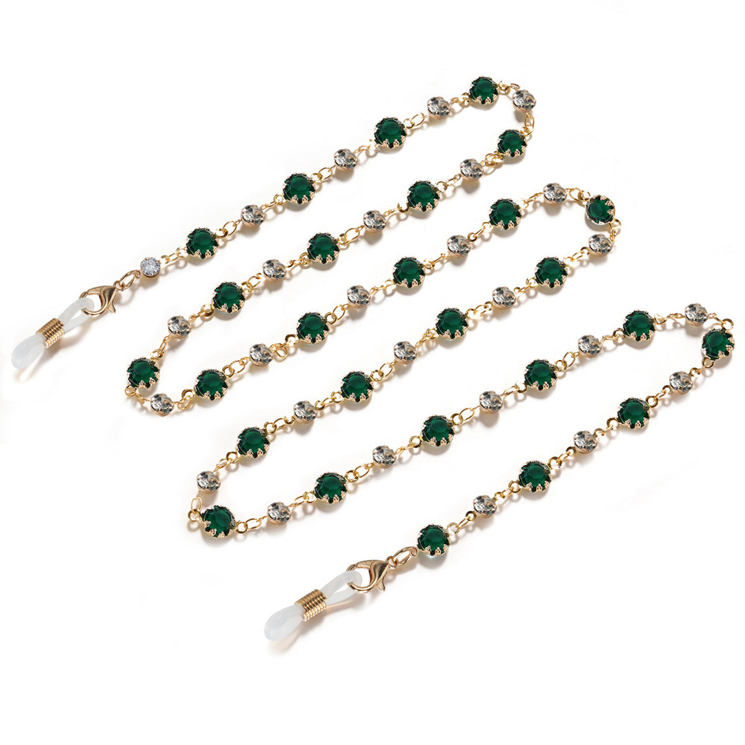 Elegant Gemstone Eyewear Chain Stornfield