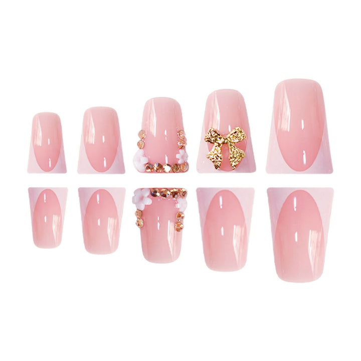Decorative Press-On Nail Art Set Stornfield