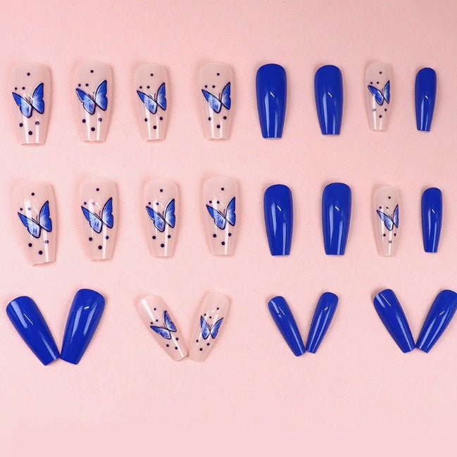 Artistic Butterfly Nail Enhancements Stornfield