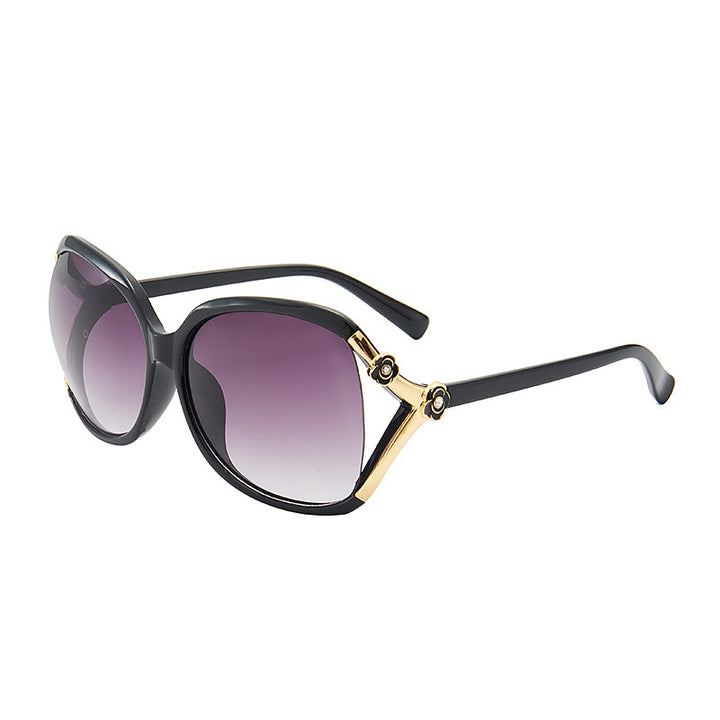 Women's large cat-eye sunglasses with decorative accents Stornfield