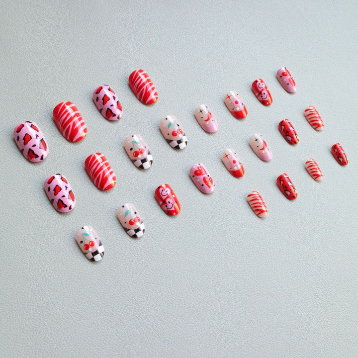 Whimsical Nail Art Design