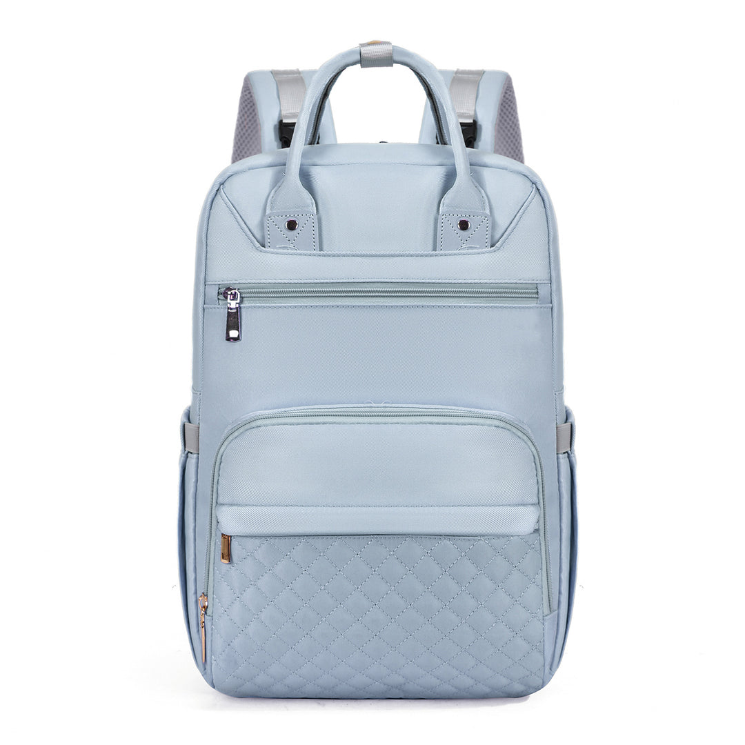 Quilted Multi-Compartment Travel Backpack Stornfield