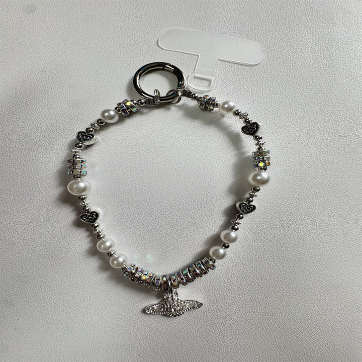 Decorative Pearl Charm Keychain Stornfield