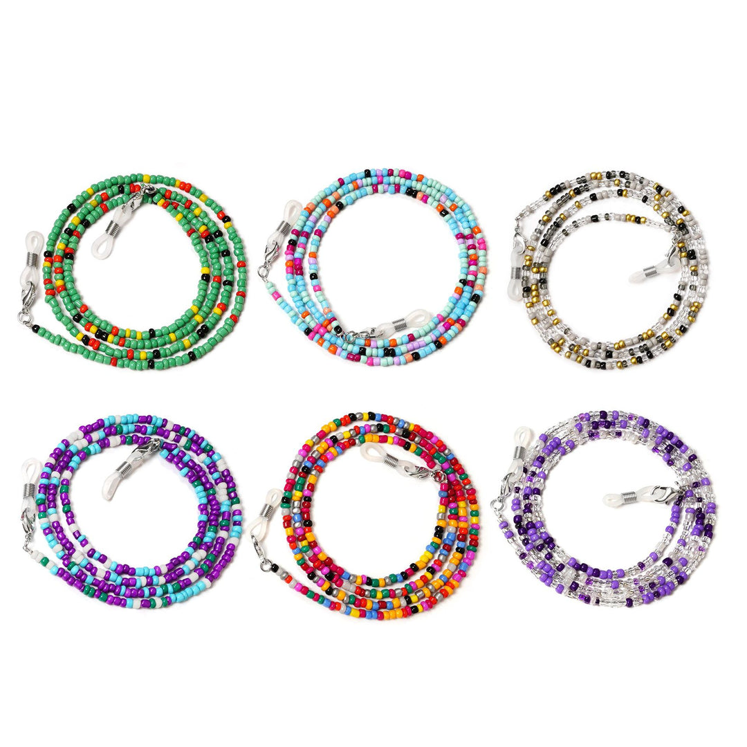 Multi-Pattern Beaded Eyewear Strap Stornfield