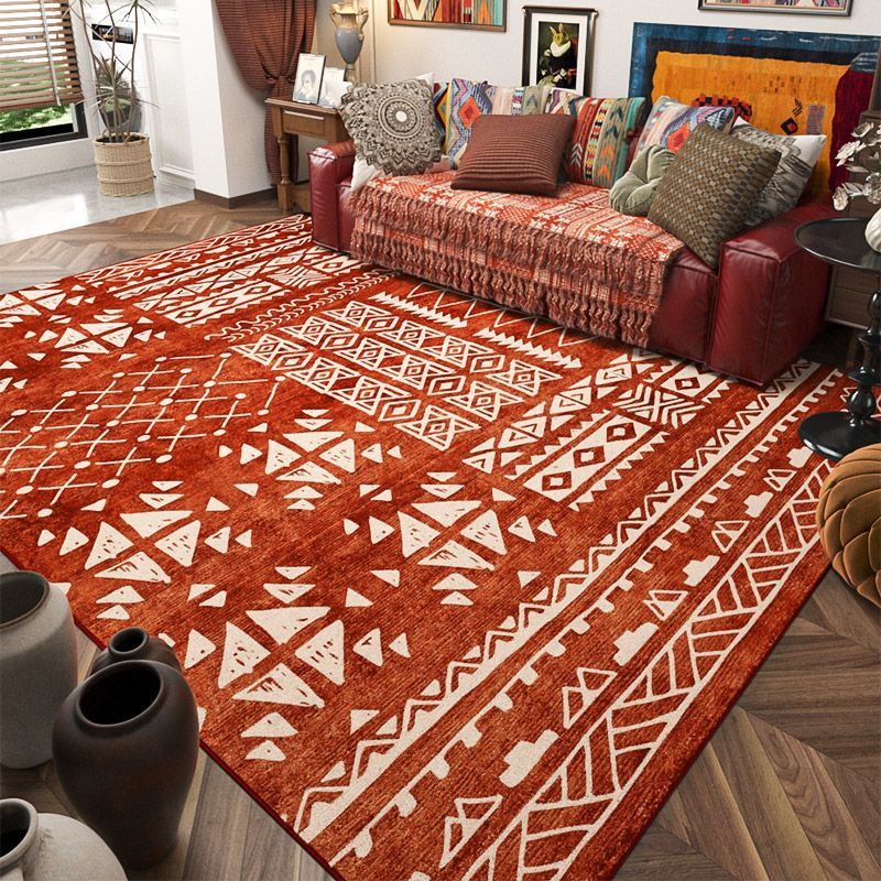 Geometric Pattern Area Rug Stornfield