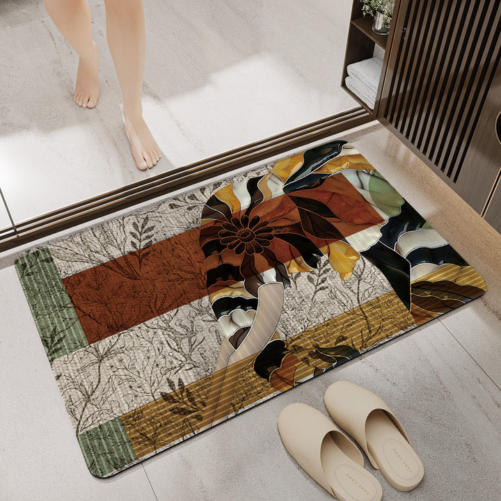 Artistic Horse-Themed Bath Mat Stornfield 1788245763