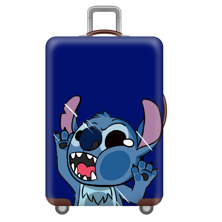 Unisex children's suitcase with reinforced hard shell, telescopic handle and Kuromi motif Stornfield