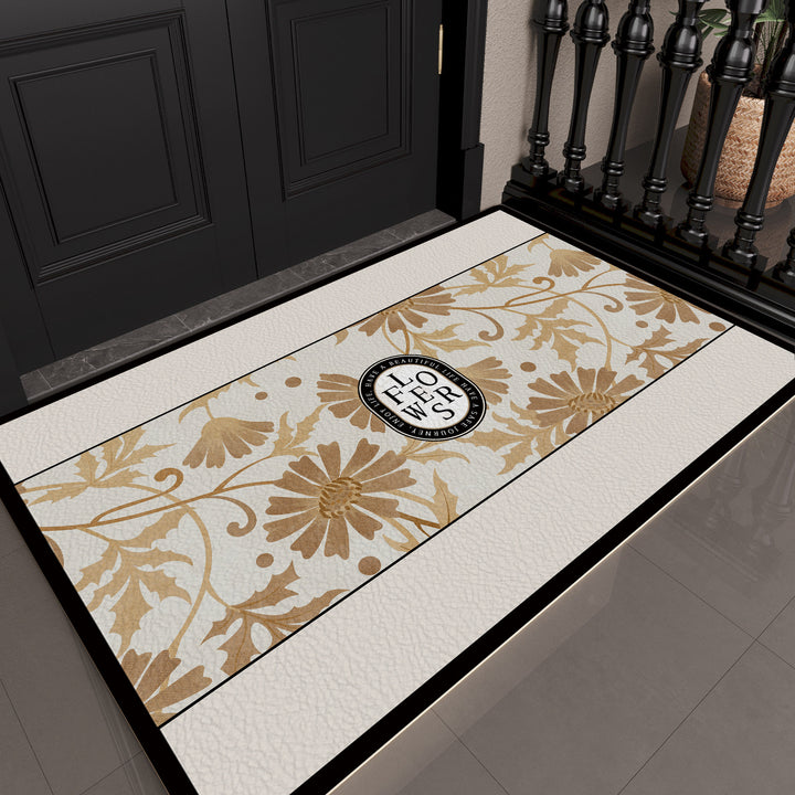 Modern Geometric Bath Mat Stornfield