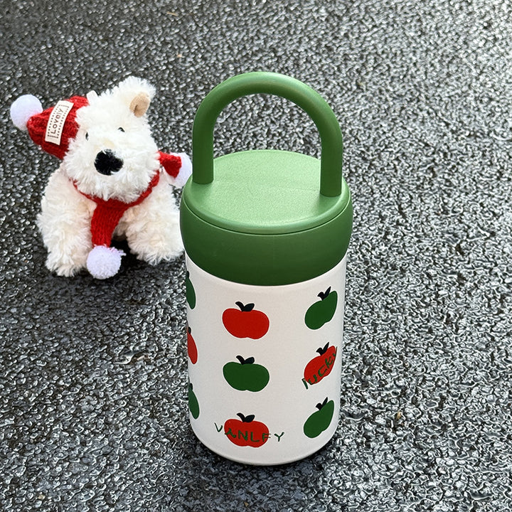 Ladies' insulated drinking container with cheerful apple motif Stornfield