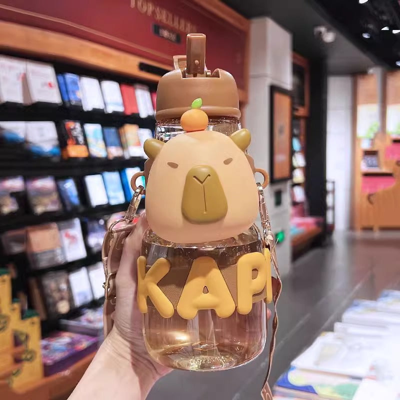 Women’s water bottle with interactive design and stylish character element Stornfield