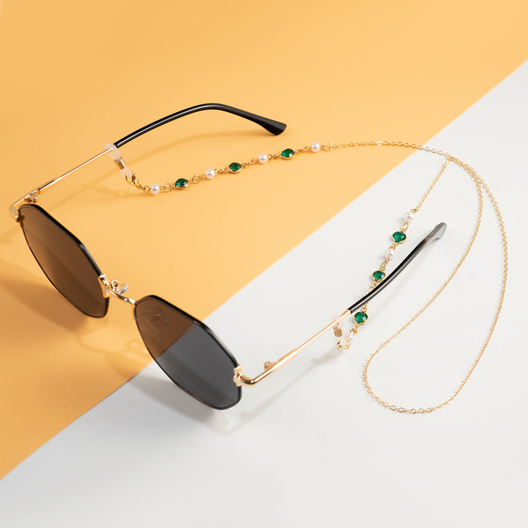 Pearl and Crystal Eyewear Chain Stornfield