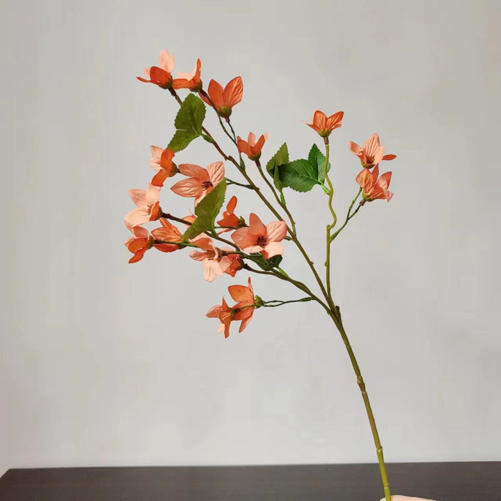 Elegant Faux Cherry Blossom Stem