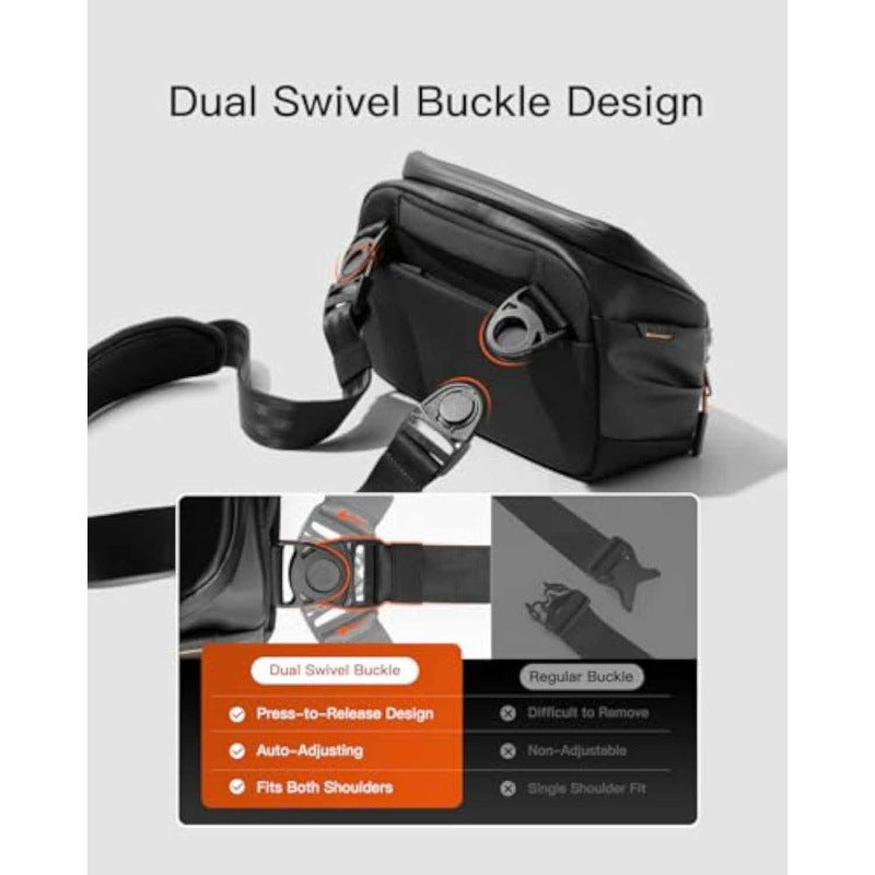 Versatile shoulder bag with individual compartment system Stornfield