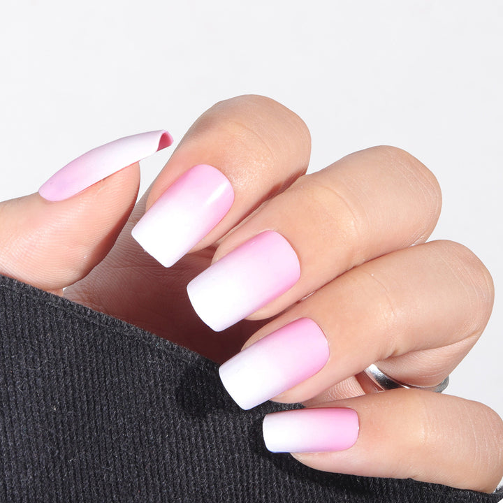 Ombre Square Press-On Nails Stornfield