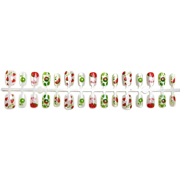 Fruit-Inspired Press-On Nail Set