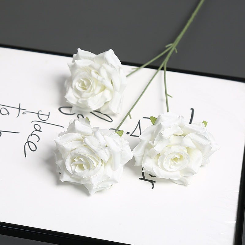 Decorative Faux Rose Stems for Home Decor