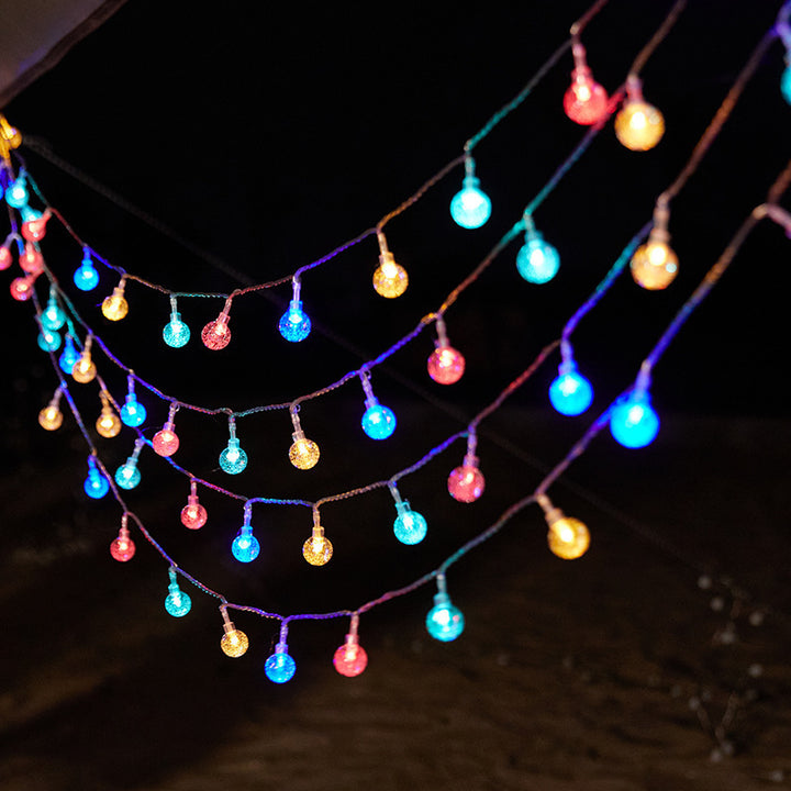 Decorative Snowflake LED String Lights Battery Powered Indoor Outdoor Fairy Stornfield