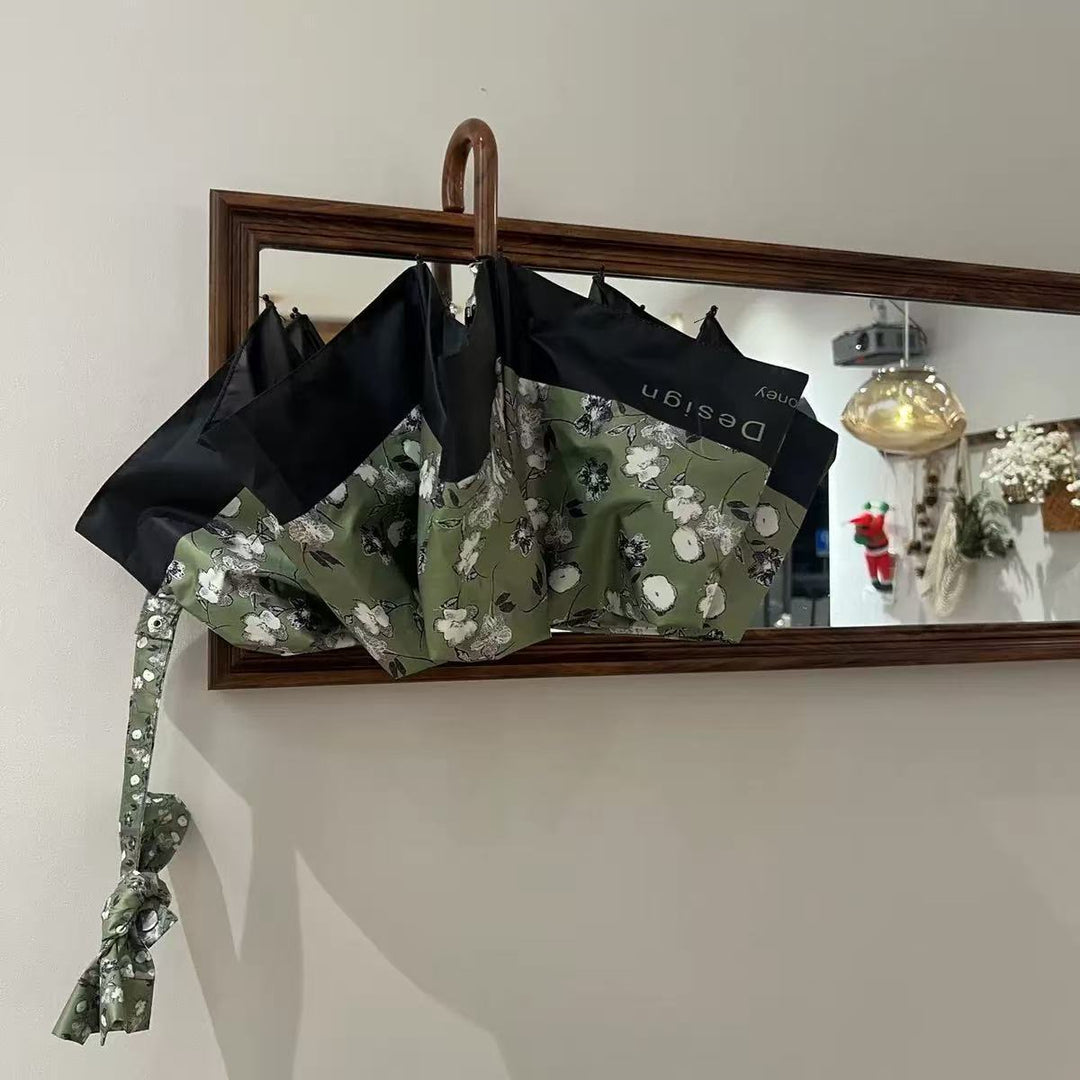 Women's folding umbrella with stylish floral design Stornfield