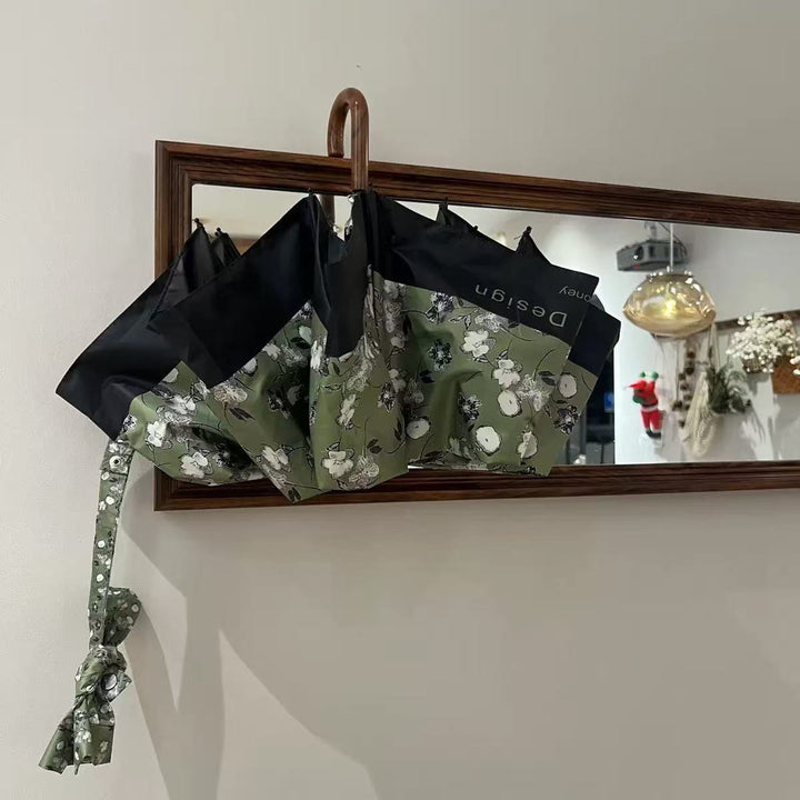 Women's folding umbrella with stylish floral design Stornfield