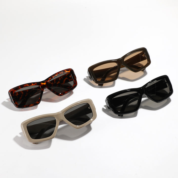 Women's oversized geometric sunglasses with modern frame Stornfield