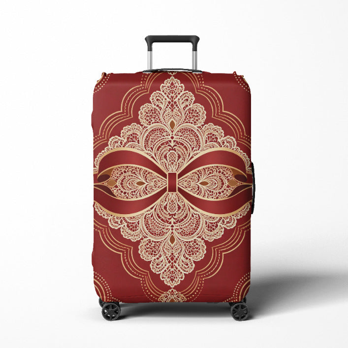 Women's suitcase cover in elegant vintage design Stornfield