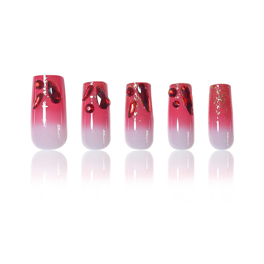 Artistic Decorative Gel Nail Extensions Stornfield