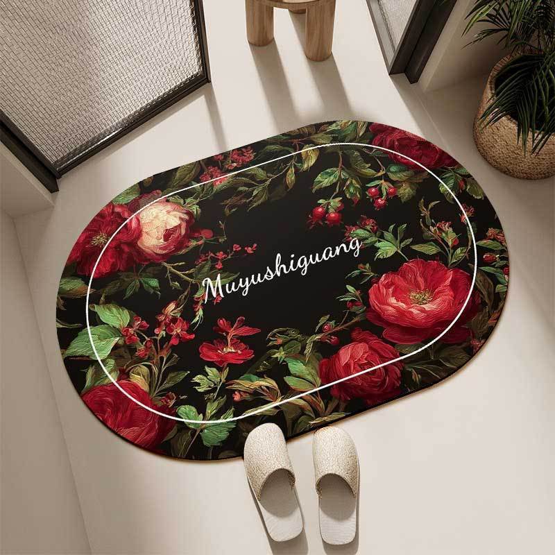 Artistic Floral Decor Rug