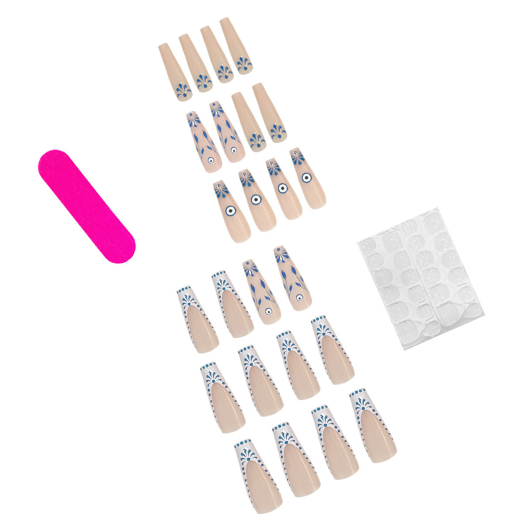 Elegant and artistic stiletto artificial nails Stornfield