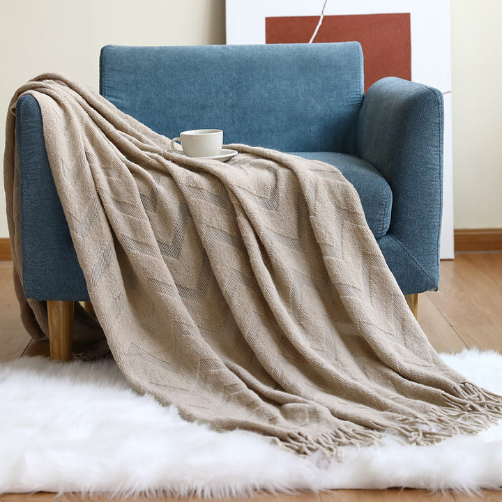 Ladies' throw blanket Stornfield