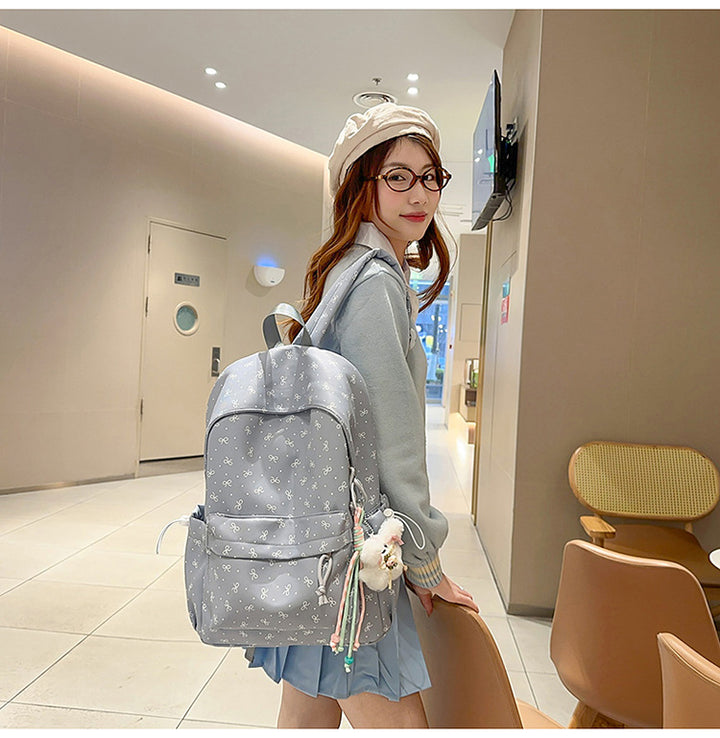 Cute Floral Print Backpack Stornfield