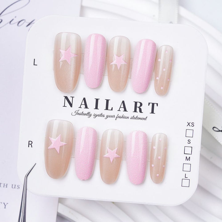 Artistic 3D Butterfly Press-On Nail Set Stornfield