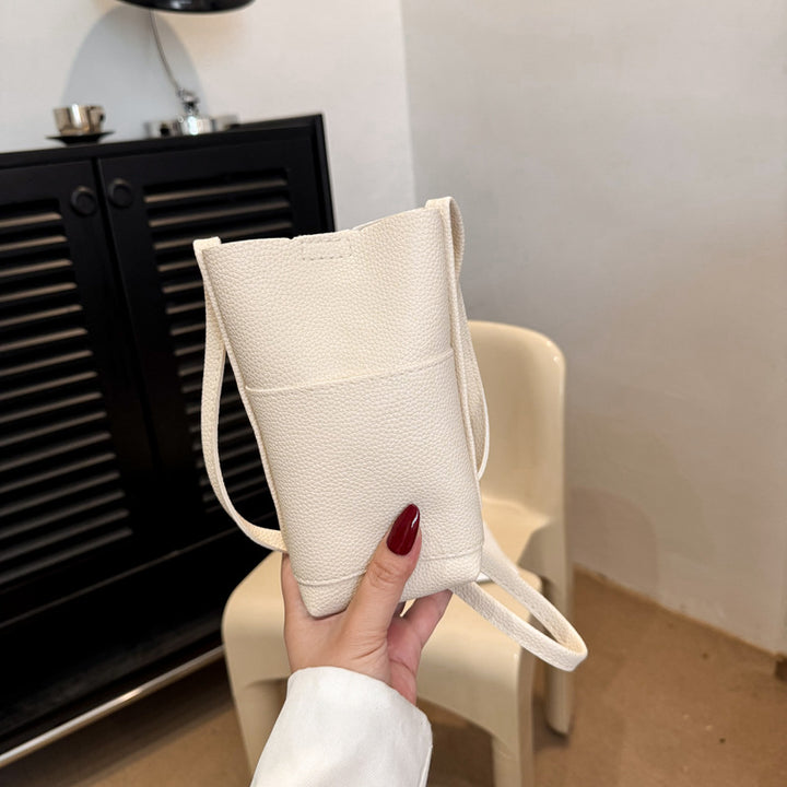 Minimalist Textured Crossbody Bag