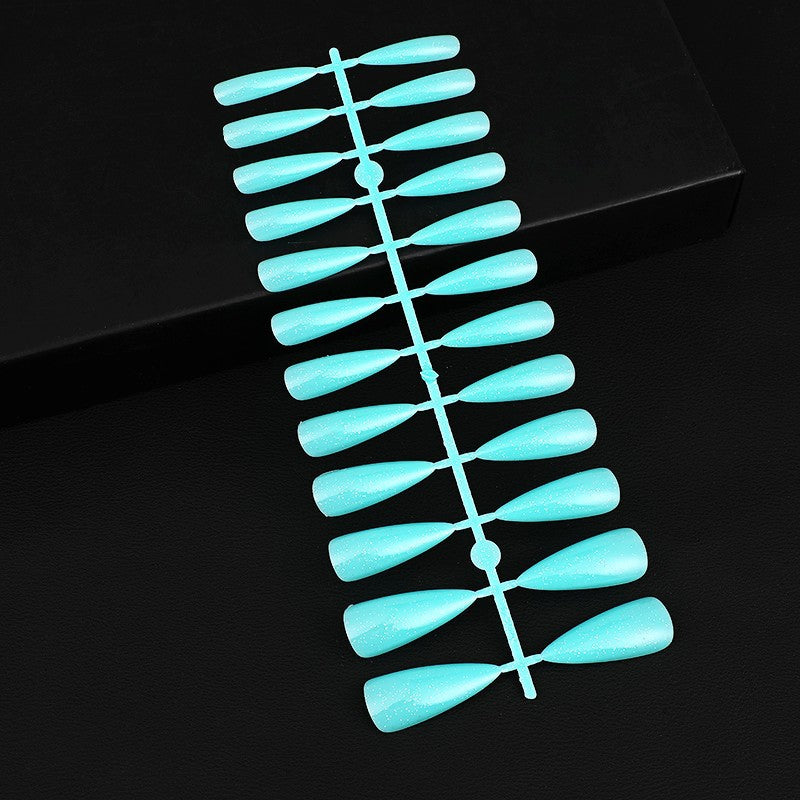 Glittering artificial nails in elegant design Stornfield