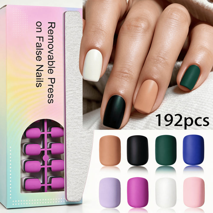 Removable Press-On Nail Collection Stornfield