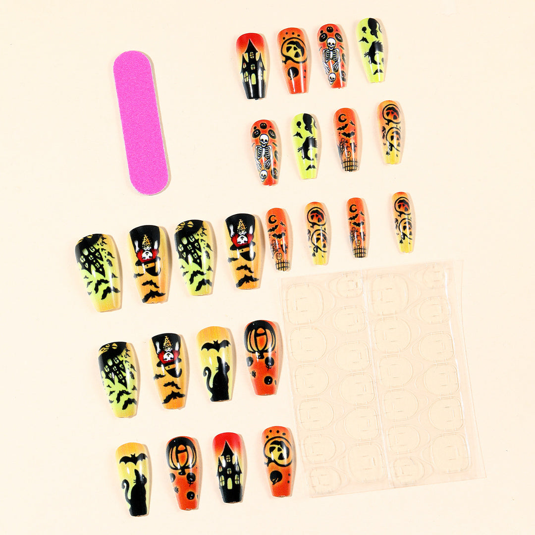 Halloween-Themed 3D Nail Art Extensions Stornfield 1789713455