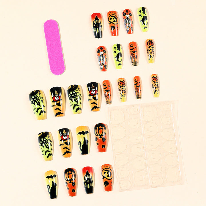 Halloween-Themed 3D Nail Art Extensions Stornfield 1789713455