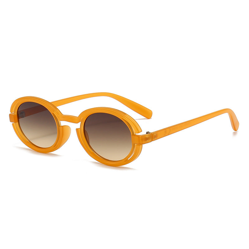 Ladies Round Sunglasses in Modern Retro Style Stornfield