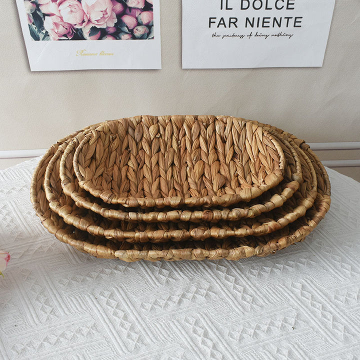 Natural Woven Serving Tray Stornfield