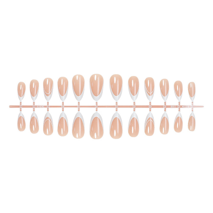 Natural Finish Gel Press-On Nails Stornfield