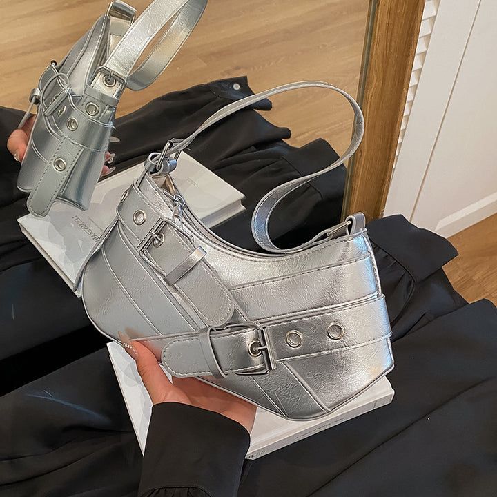 Stylish Patent Leather Shoulder Bag Stornfield