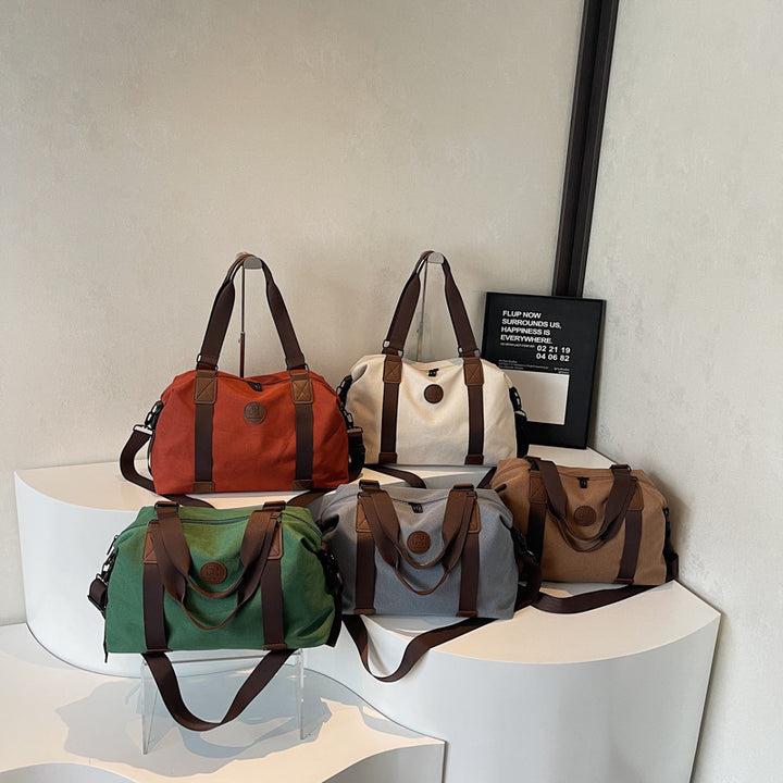 Sporty Duffel Bag With Multiple Compartments And Adjustable Shoulder Strap Stornfield